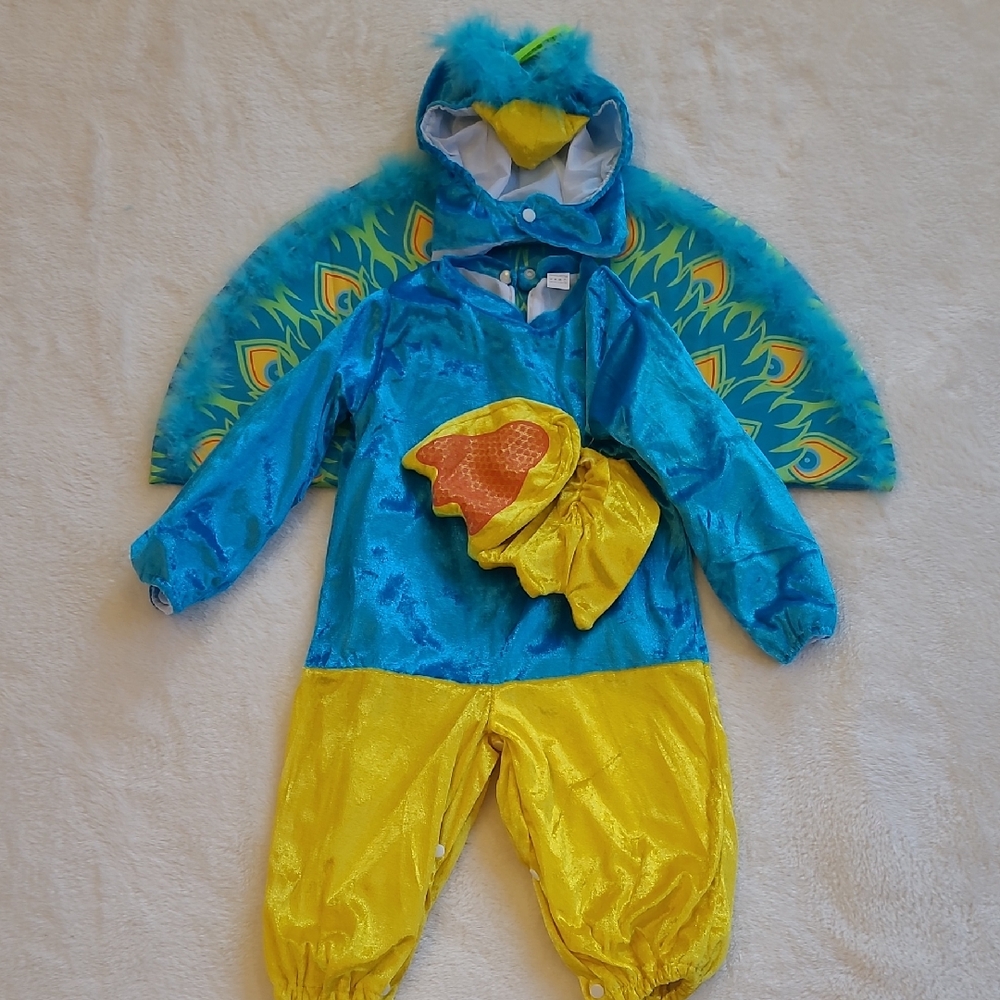 Toddler Peakcock Costume NWT 24 Months